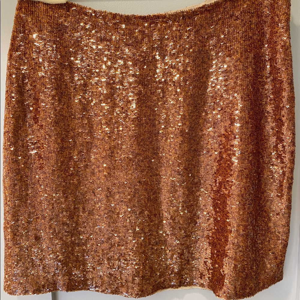Ralph Lauren Blue Label Sequin Mini Skirt Sz 4